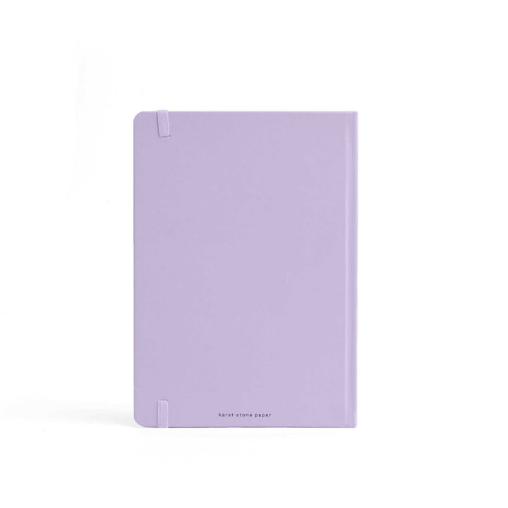 WEEKLY PLANNER 2025 - fliederfarbiger  Wochenplaner - Hardcover A5 | Karst Stone Paper