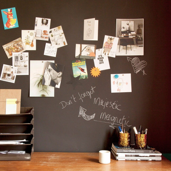 Magnetic wallpaper - CHALKBOARD - can be written on | Groovy Magnets