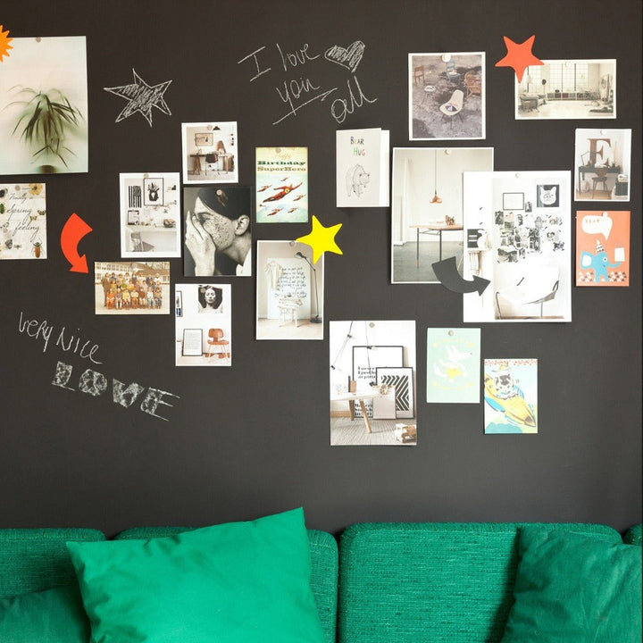 Magnetic wallpaper - CHALKBOARD - can be written on | Groovy Magnets