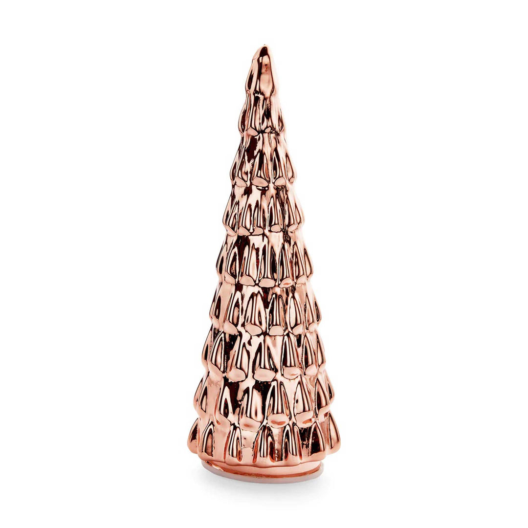 AMBER - LED lighted glass TREE - 32 cm high | MoMA