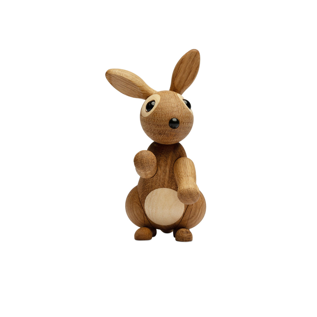 BOUNCE - Small Wooden Bunny Figurine - Chresten Sommer | Spring Copenhagen