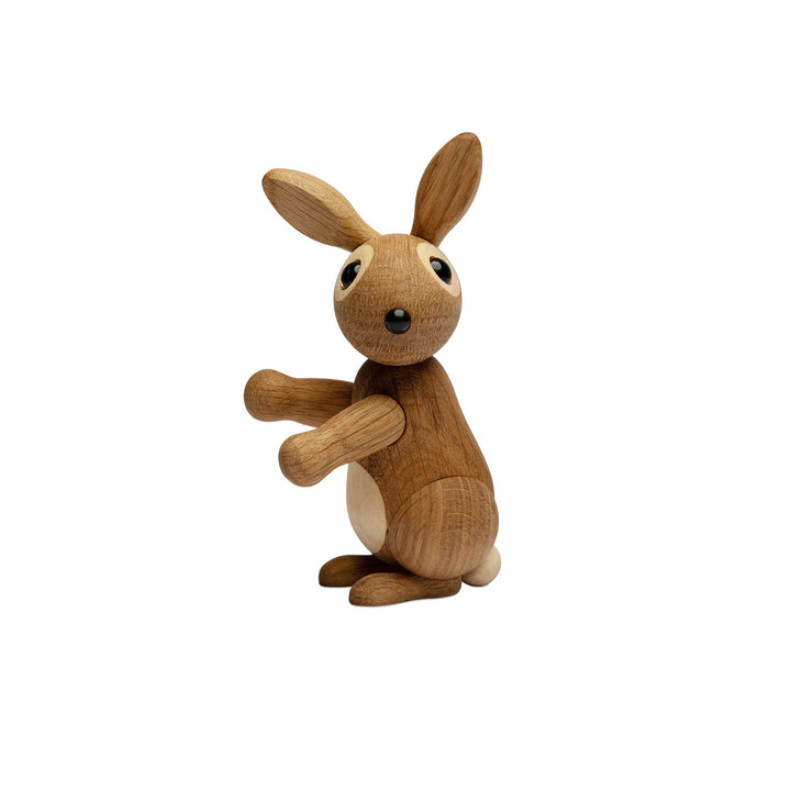 BOUNCE - Small Wooden Bunny Figurine - Chresten Sommer | Spring Copenhagen