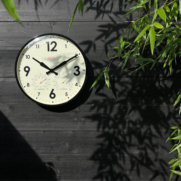 Outdoor wall clock - FACTORY OUTDOOR | Cloudnola