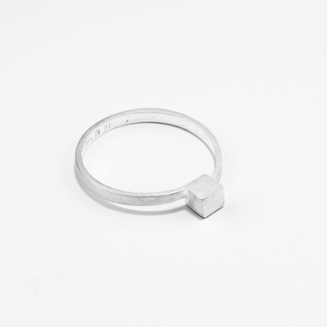 CUBE |  Sterling SILVER RING | Jonathan Radetz