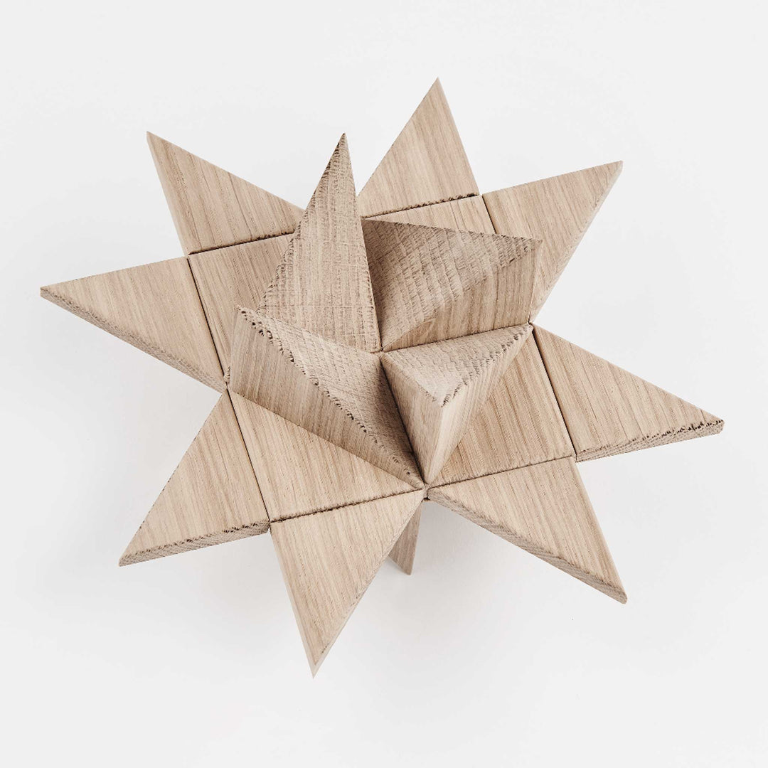 FROEBELSTAR - Wooden STAR - Oak | Jakob Burgsø | boyhood