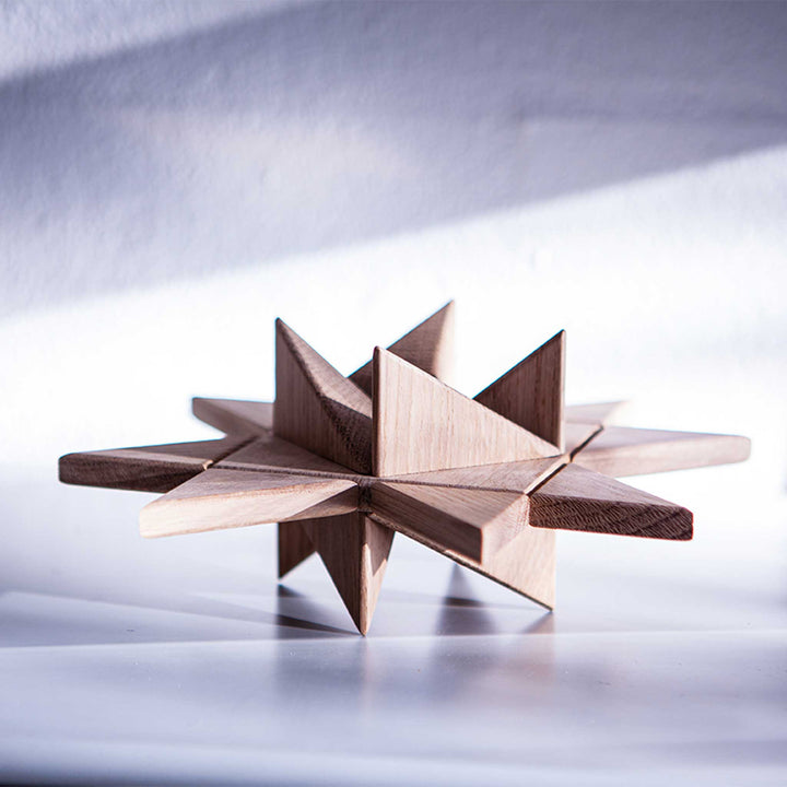 FROEBELSTAR - Wooden STAR - Oak | Jakob Burgsø | boyhood