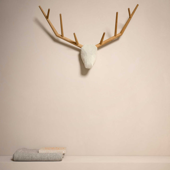 YY - coat rack - hunting trophy - oak | Klybeck