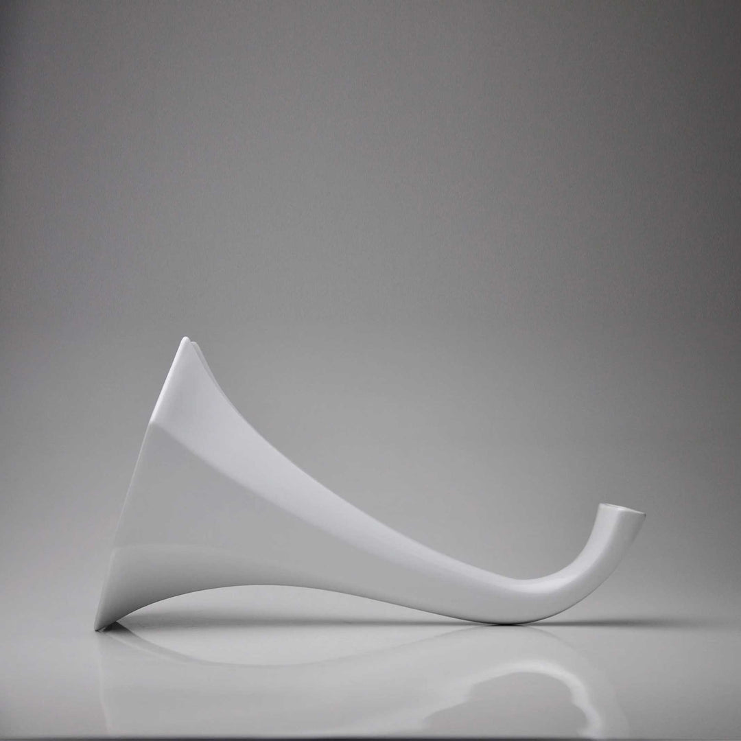 GRAMOFONE | White Porcelain GRAMMOPHONE | D=41 cm | Holaria