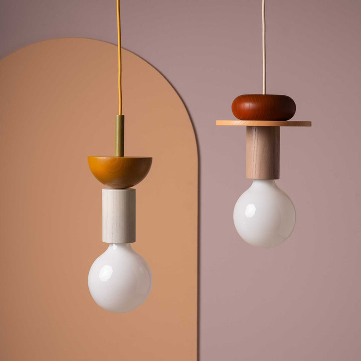 JUNIT PAN - ceiling light - geometric | Schneid Studio