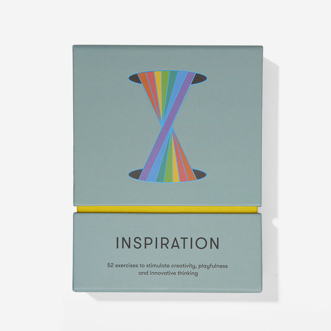 INSPIRATION CARD SET - Förderung v. INNOVATIVEM DENKEN - 52 englischsprachige Übungen | The School of Life