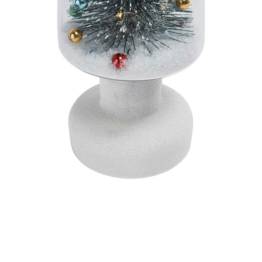 SNOWY WONDERLAND Large - Grosser Glas-TANNENBAUM mit LED Beleuchtung - 56 cm hoch | MoMA