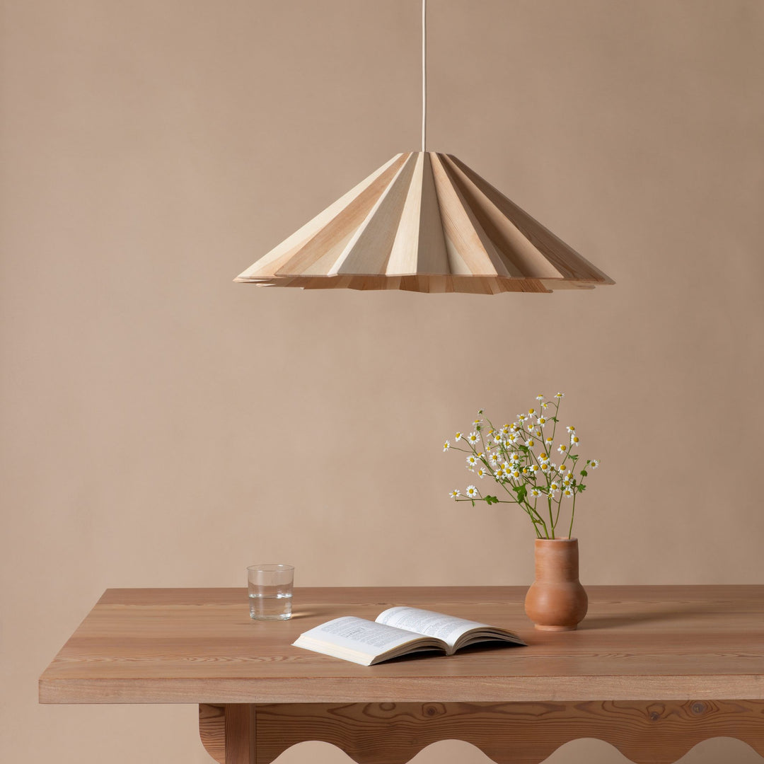 STRATUS - wooden pendant lamp | Schneid Studio