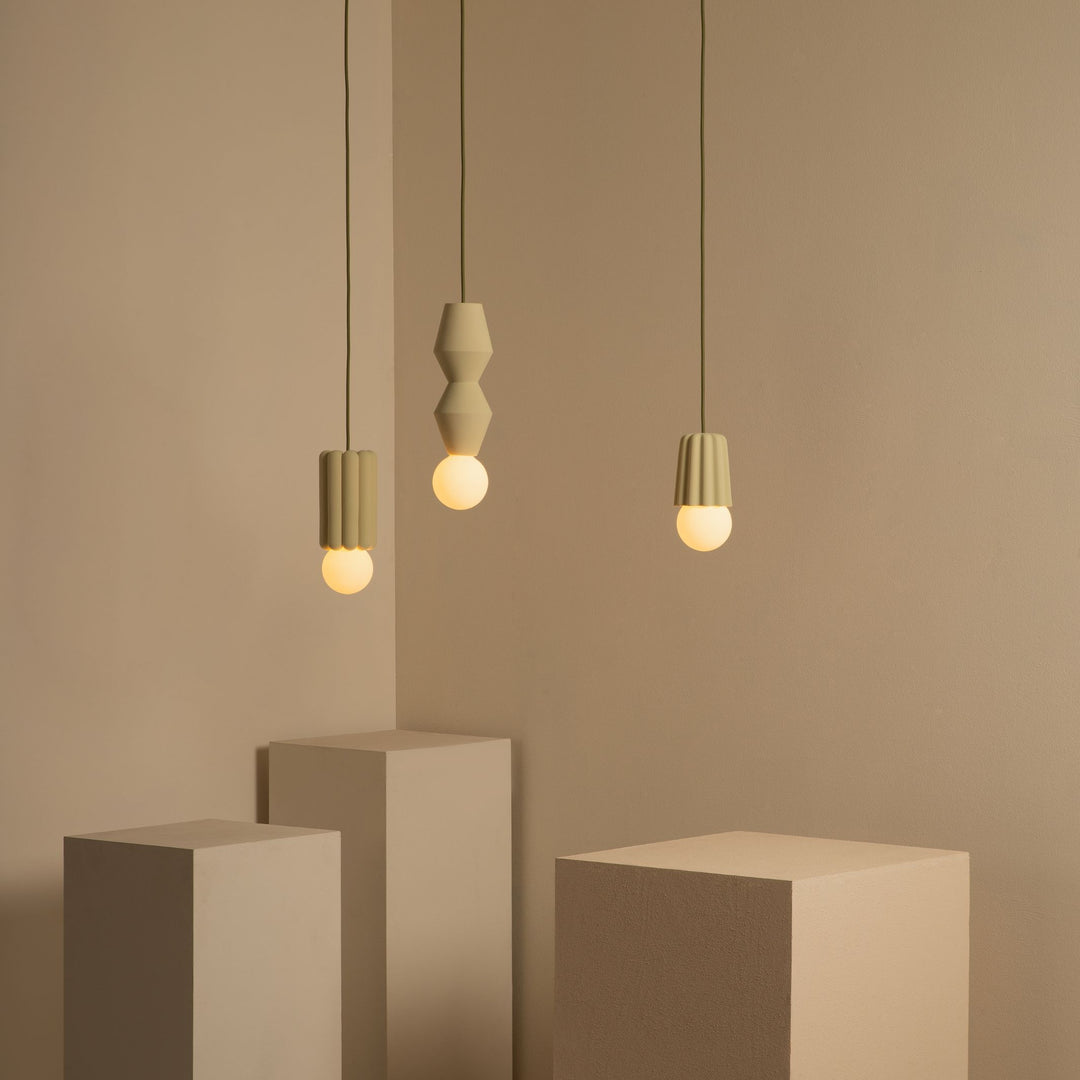 STUCCO NO.3 - ceramic pendant lamp | Schneid Studio