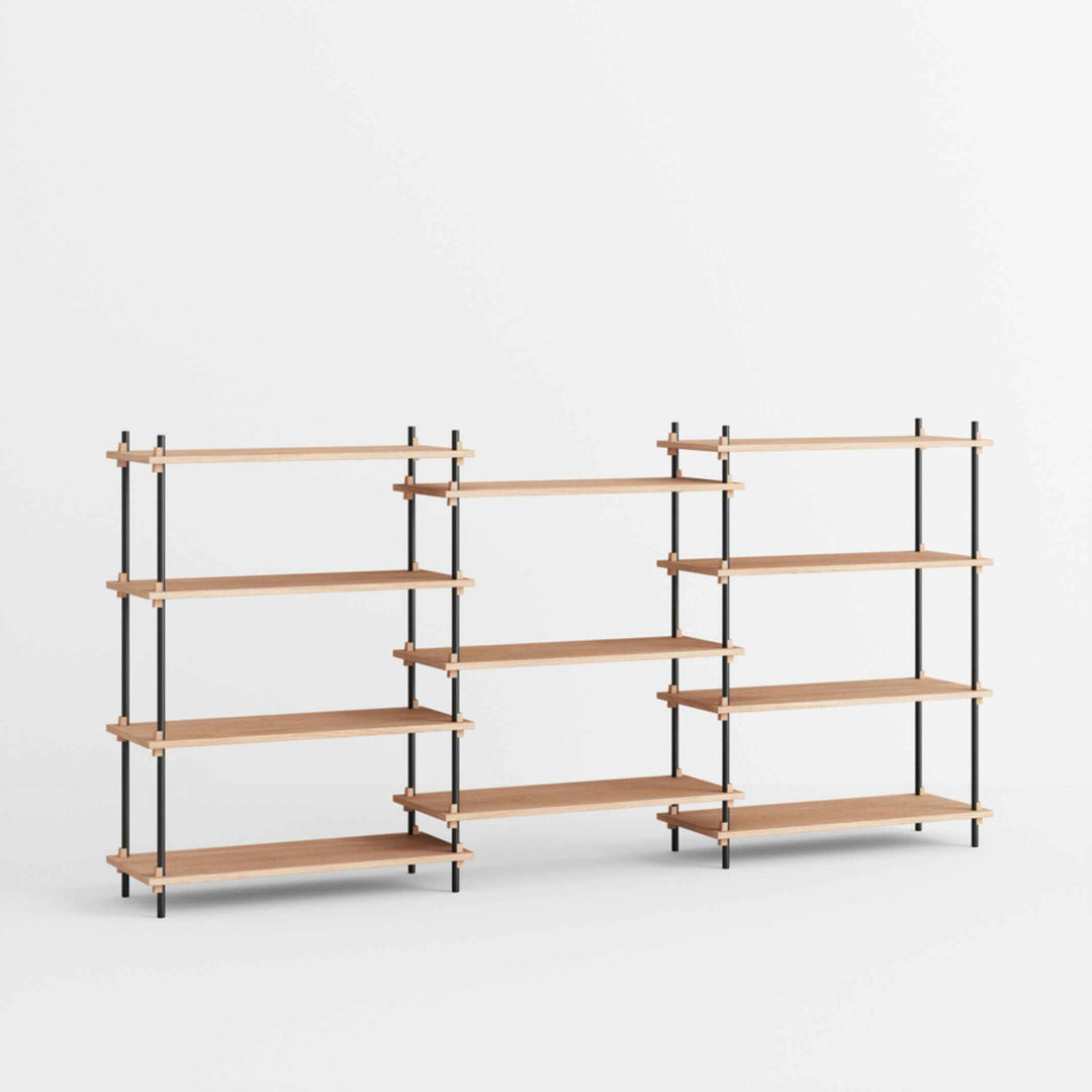 Shelving system - FLOOR STANDING SHELVING WIDE | Moebe