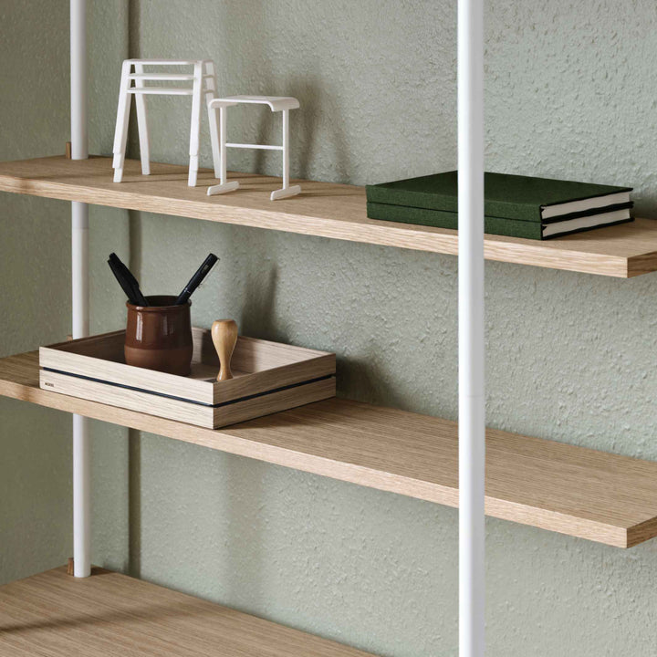 Shelving system - FLOOR STANDING SHELVING WIDE | Moebe