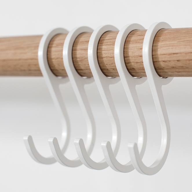 Garderobenhaken-Set - SOLID HOOKS - ⌀ 28 mm | Result Objects