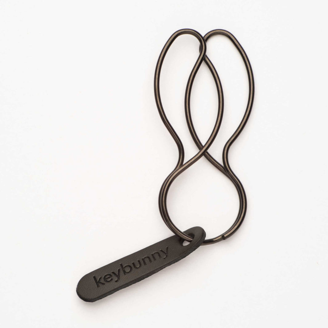 KEYBUNNY - Schlüsselring mit Halteclip - 2er-Set | keybunny