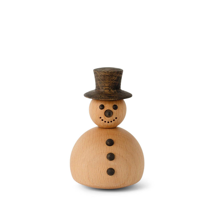 SNOWMAN - Small wooden TUMBLER | Thor Høy | Spring Copenhagen