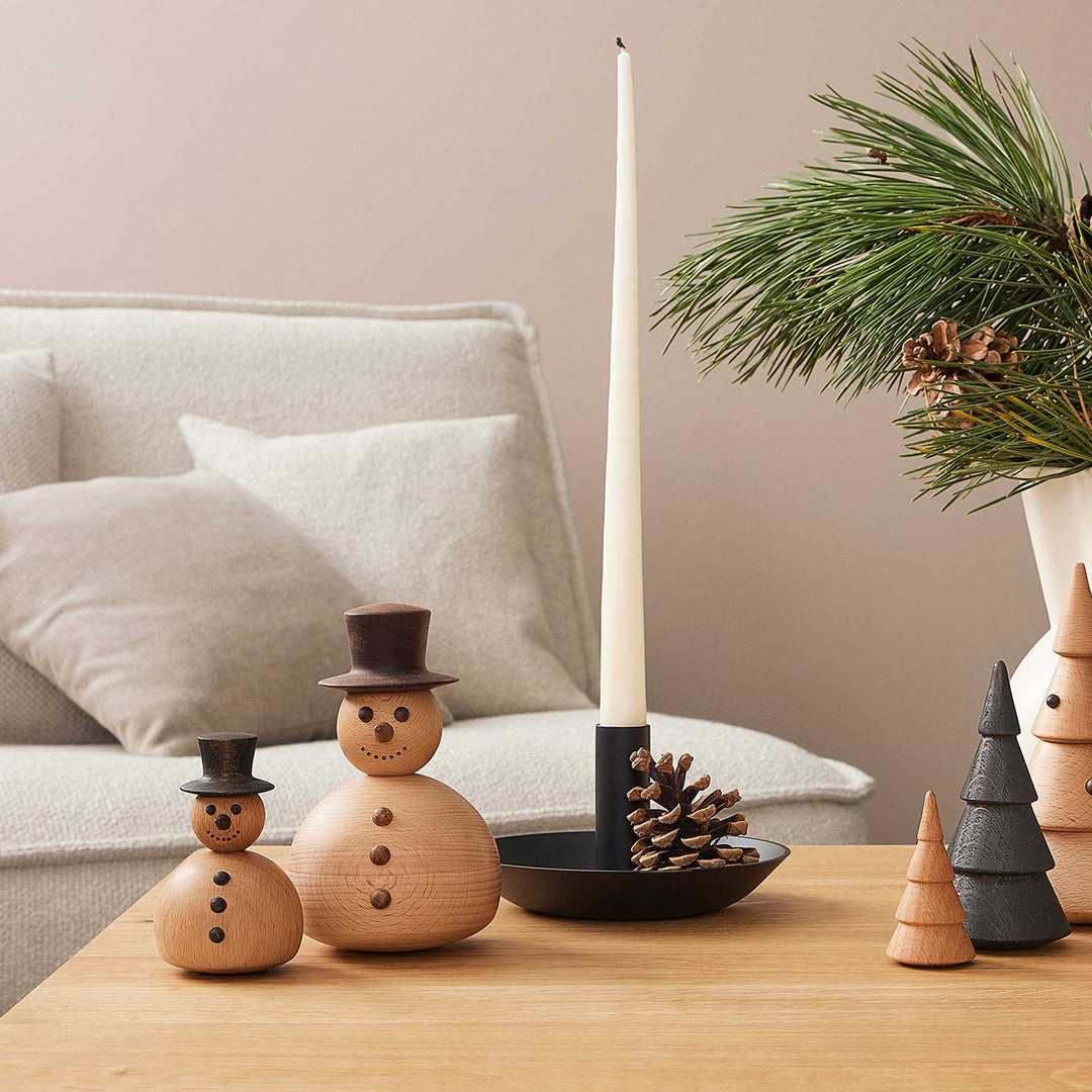 SNOWMAN - Small wooden TUMBLER | Thor Høy | Spring Copenhagen