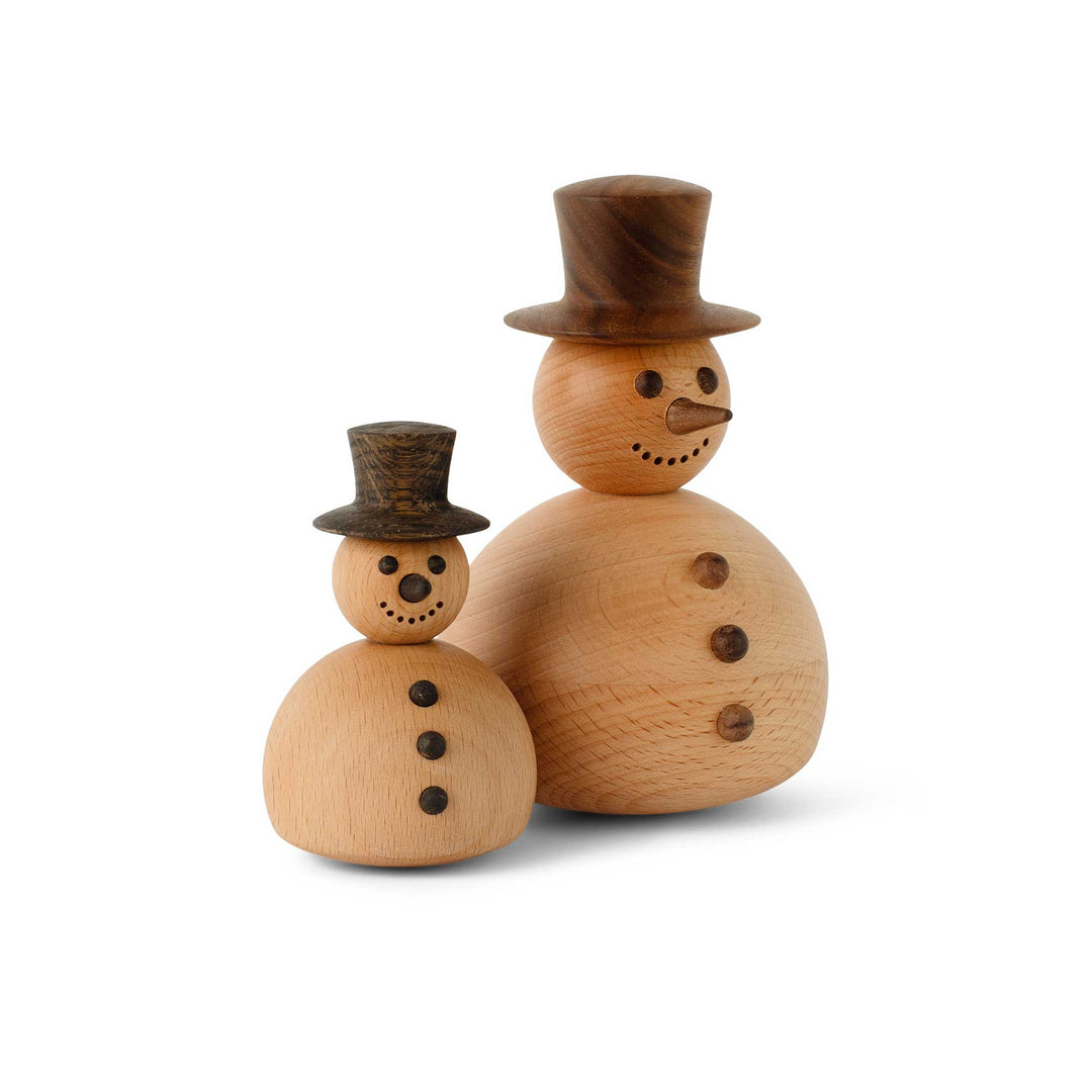 SNOWMAN - Small wooden TUMBLER | Thor Høy | Spring Copenhagen