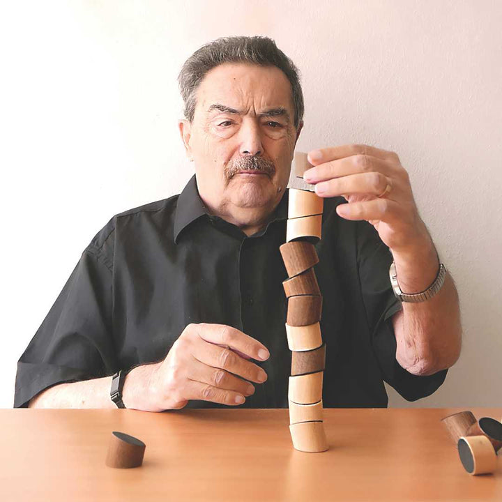 LOGGOS - Stacking game made of wood | La IDA