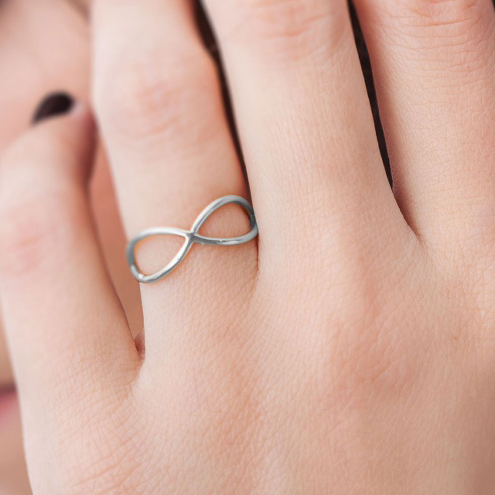 TIMESTWO | Sterling Silver INFINITY RING | Jonathan Radetz