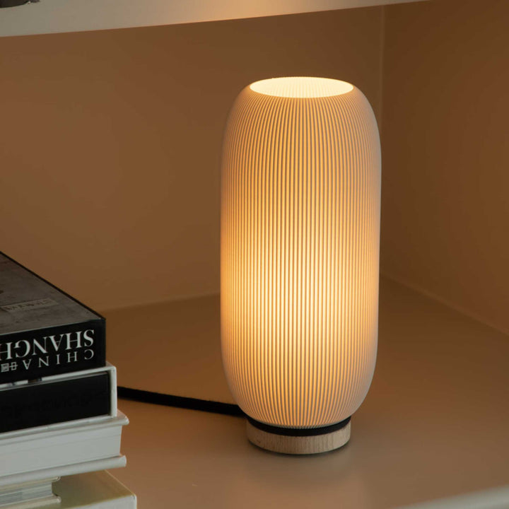 PILLE - table lamp - white | dennismaass.