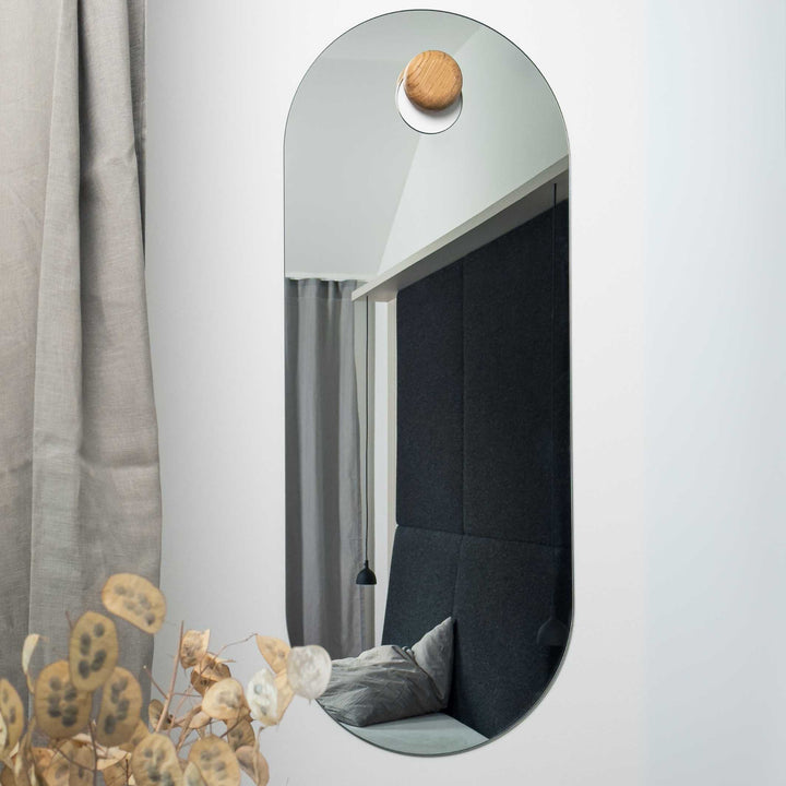 REFLECT! - wall mirror with panelled back - Pure | finbeaux