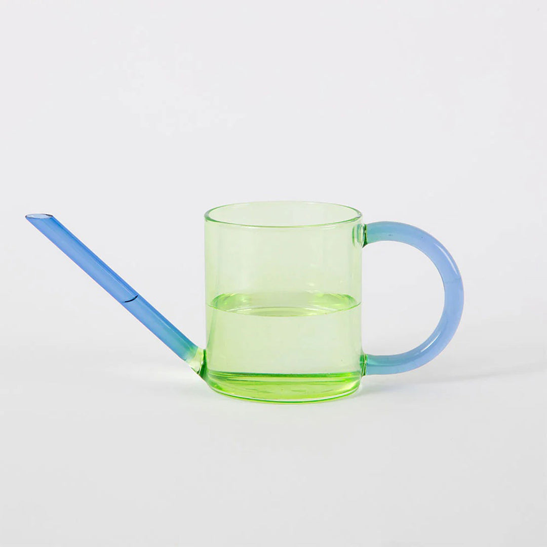 GLASS WATERING CAN - zweifarbige Glas-GIESSKANNE | Block Design