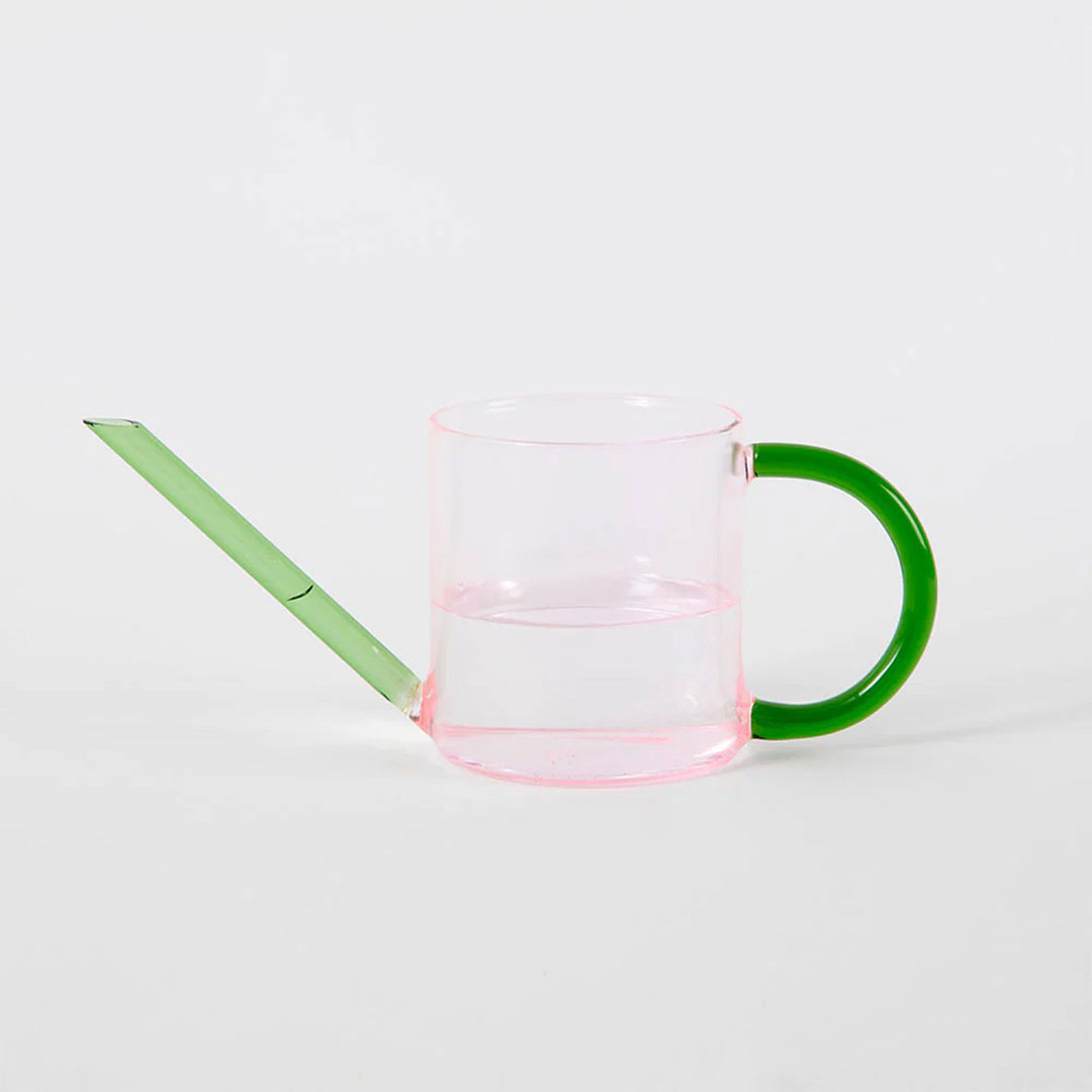 GLASS WATERING CAN - dual color | Block Design