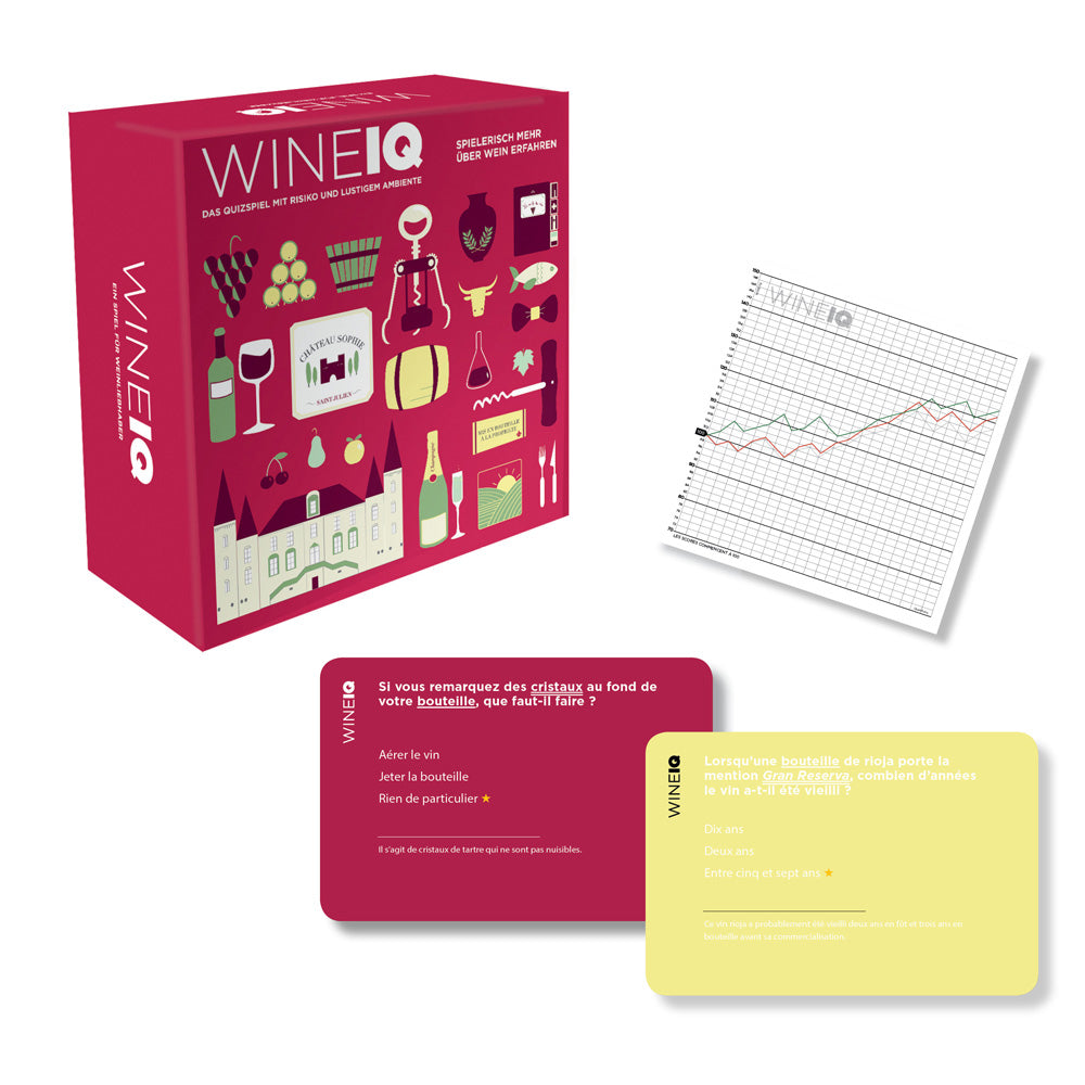 WineIQ - WINE KNOWLEDGE &amp; QUIZ GAME | Helvetiq