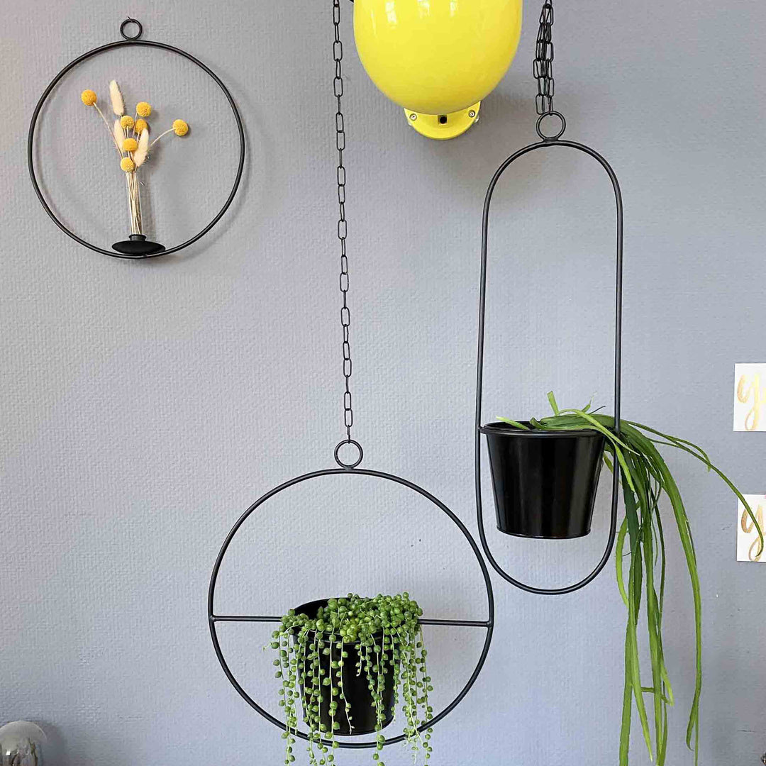 Plant pot - HANGING GARDEN - Decorative ring with flower pot | adorist.