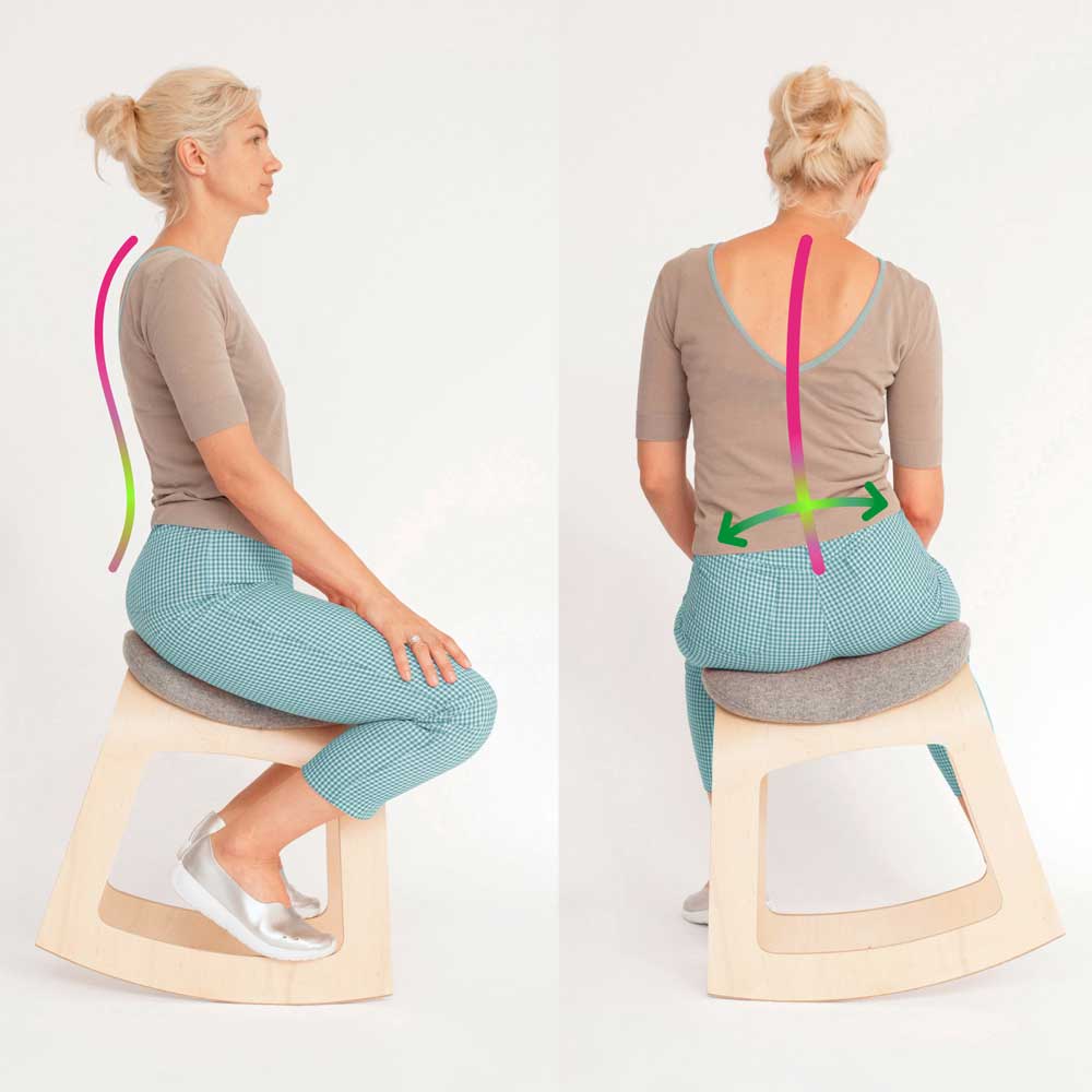 Desk chair - MUISTA - ergonomic stool | Muista