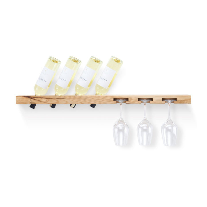 GLASS AND BOTTLES - wine rack - wood | Tu Las