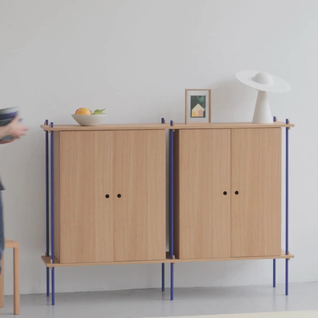 Shelving system - STANDING SHELF LOW | Moebe